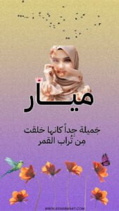 Read more about the article خلفيات اسم ميار
