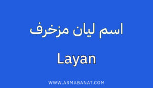 Read more about the article اسم ليان مزخرف